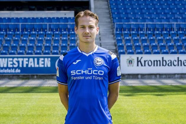 Cedric Brunner DSC Arminia Bielefeld 2 BL Portrait date 2018 2019 Copyright: xKirchner Inderliedx