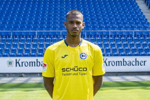 Baboucarr Gaye DSC Arminia Bielefeld 2 BL Portrait Date 2018 2019 Copyright: xKirchner Inderliedx