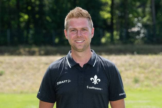 19 07 2018 xfux Football 2 Bundesliga SV Darmstadt 98 Photoalbum Season 2018 2019 PortraÌttermin 2018 2019 emspor emonline deloka v l Physiotherapist Bjoern Rein SV Darmstadt 98 Darmstadt