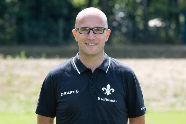 19 07 2018 xfux Soccer 2 Bundesliga SV Darmstadt 98 Photoalbum Season 2018 2019 PortraÌttermin 2018 2019 emspor emonline deloka v l Team doctor Dr Alexander Lesch SV Darmstadt 98 Darmstadt