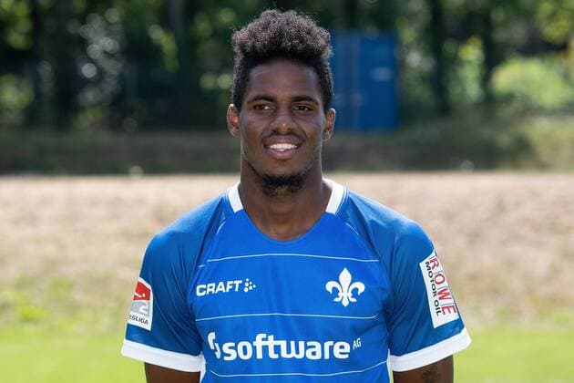 19 07 2018 xfux Football 2 Bundesliga SV Darmstadt 98 Photo contest season 2018 2019 PortraÌttermin 2018 2019 emspor emonline deloka v Joevin Jones SV Darmstadt 98 Darmstadt