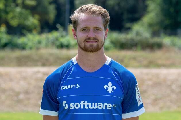 19 07 2018 xfux football 2 Bundesliga SV Darmstadt 98 photoshoot season 2018 2019 portrays date 2018 2019 emspor emonline deloka v l Immanuel Hoehn SV Darmstadt 98 Darmstadt
