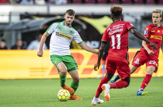 Rory Donnelly (11), Cliftonville FC, during the UEFA Europa League first qualifying round, 2nd leg match in Farum, Denmark. Thursday July 19. 2018.. , Farum Denmark  Copyright: AndersxKjaerbyex-xRitzau Scanpix AndersxKjaerbyex COP102 spdk20180719-214521-L