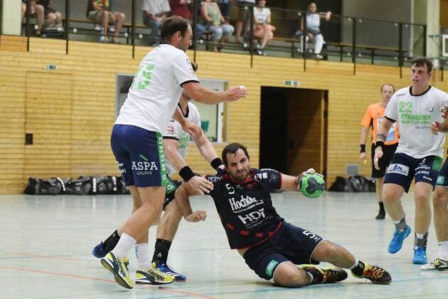 Christian Rau SG H2Ku Herrenberg Handball 19 07 2018 Test match HC Oppenweiler Backnang vs SG H2Ku Herrenberg Handball 19 07 2018 Oppenweiler Copyright: xEIBNER Florian_Schustx EP_SCHUST