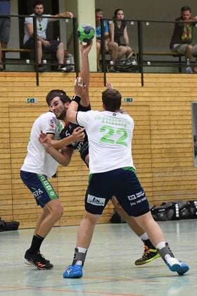 Christian Rau SG H2Ku Herrenberg Handball 19 07 2018 Test match HC Oppenweiler Backnang vs SG H2Ku Herrenberg Handball 19 07 2018 Oppenweiler Copyright: xEIBNER Florian_Schustx EP_SCHUST