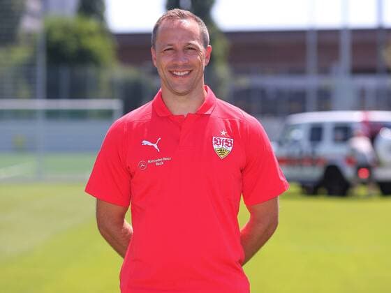 Co Trainer Steven Cherundolo VfB Stuttgart 1893 1 BL Portraettermin 2018 2019