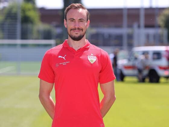 Athletic Trainer Matthias Schiffers VfB Stuttgart 1893 1 BL Portraettermin 2018 2019