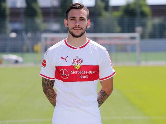 Anastasios Donis VfB Stuttgart 1893 1 BL Portraettermin 2018 2019