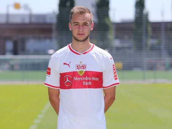 David Kopacz VfB Stuttgart 1893 1 BL Portraettermin 2018 2019
