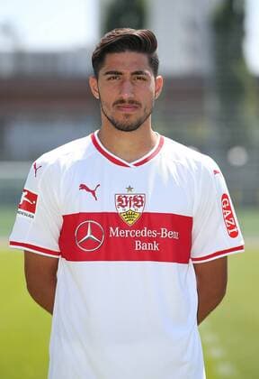 Berkay Özcan VfB Stuttgart 1893 1 BL Portraettermin 2018 2019
