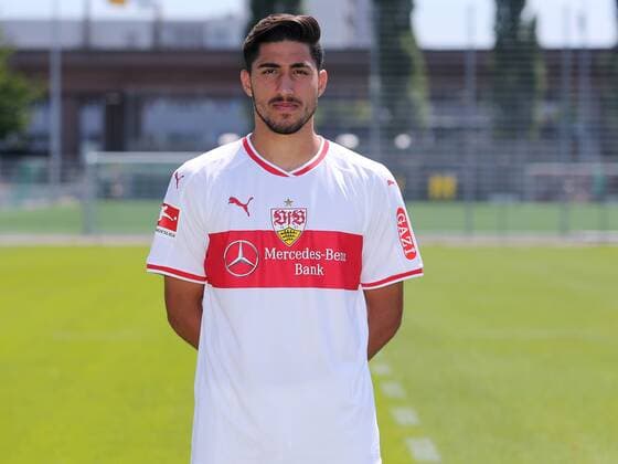 Berkay Özcan VfB Stuttgart 1893 1 BL Portraettermin 2018 2019