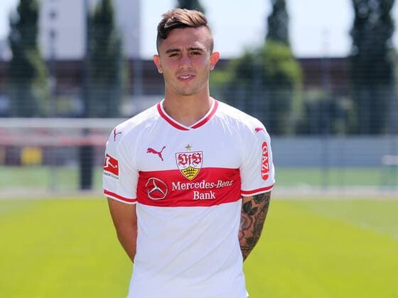 Pablo Maffeo VfB Stuttgart 1893 1 BL Portraettermin 2018 2019