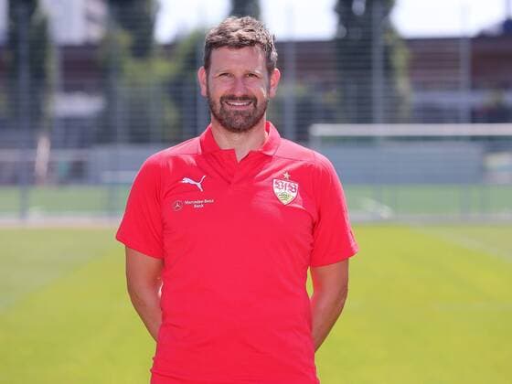 Physiotherapeut Matthias Hahn VfB Stuttgart 1893 1 BL Portraettermin 2018 2019