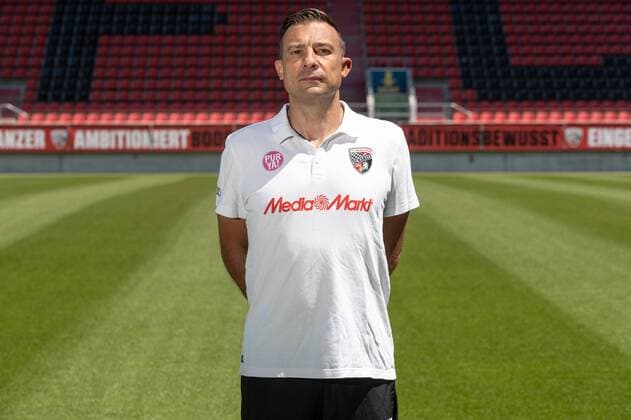 2 Bundesliga 2 BL Fußball PortraÌttermin 2018 2019 Physiotherapist Christian Haser FC Ingolstadt 04 2 BL FC Ingolstadt 04 Season 2018 2019