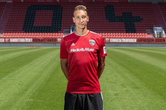 2 Bundesliga 2 BL Soccer PortraÌttermin 2018 2019 Tobias Schröck 21 FC Ingolstadt 04 2 BL FC Ingolstadt 04 Season 2018 2019