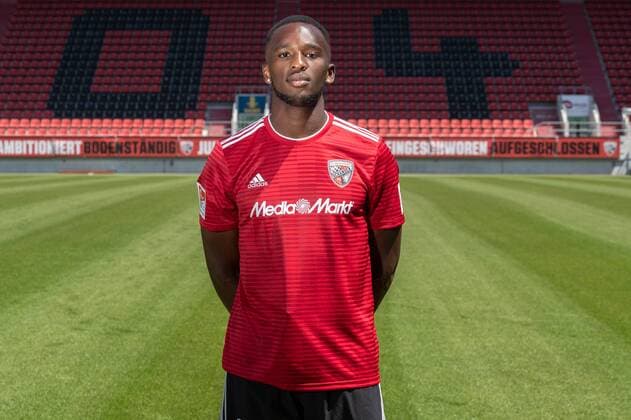 2 Bundesliga 2 BL Soccer PortraÌttermin 2018 2019 Osayamen Osawe 14 FC Ingolstadt 04 2 BL FC Ingolstadt 04 Season 2018 2019