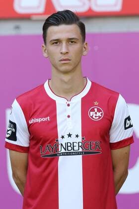Theo Bergmann 1 FC Kaiserslautern 3 Liga Portraittermin 2018 2019 GER 1 FC Kaiserslautern Team photo and Portaettermin 2018 2019 Kasierslautern Copyright: xEIBNER eerx EP_EER