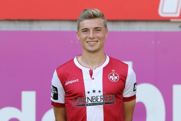 Elias Huth 1 FC Kaiserslautern 3 Liga Portraittermin 2018 2019 GER 1 FC Kaiserslautern Team photo and Portaettermin 2018 2019 Kasierslautern Copyright: xEIBNER eerx EP_EER