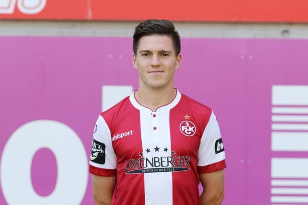 Dominik Schad 1 FC Kaiserslautern 3 Liga Portraittermin 2018 2019 GER 1 FC Kaiserslautern Team picture and Portaettermin 2018 2019 Kasierslautern Copyright: xEIBNER eerx EP_EER