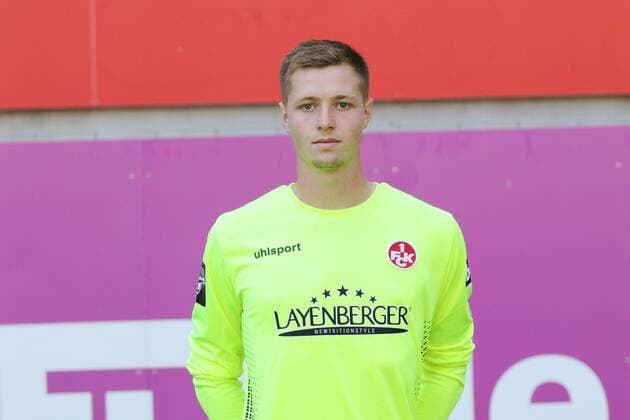 Lennart Grill 1 FC Kaiserslautern 3 Liga Portraittermin 2018 2019 GER 1 FC Kaiserslautern Team Photo and Portaettermin 2018 2019 Kasierslautern Copyright: xEIBNER eerx EP_EER