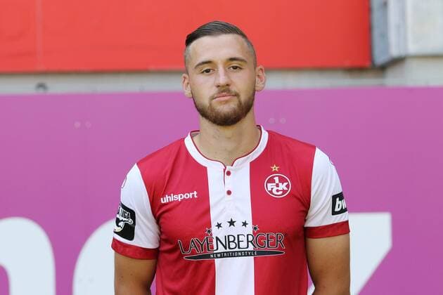 Lukas Gottwalt 1 FC Kaiserslautern 3 Liga Portraittermin 2018 2019 GER 1 FC Kaiserslautern Team photo and Portaettermin 2018 2019 Kasierslautern Copyright: xEIBNER eerx EP_EER
