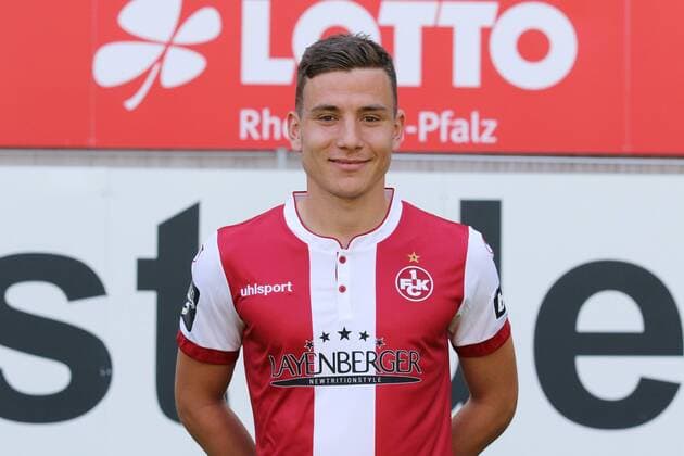 Flavius u200b u200bBotiseriu 1 FC Kaiserslautern 3 Liga Portraittermin 2018 2019 GER 1 FC Kaiserslautern Team Photo and Portaettermin 2018 2019 Kasierslautern Copyright: xEIBNER eerx EP_EER