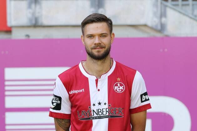 Lukas Spalvis 1 FC Kaiserslautern 3 Liga Portraittermin 2018 2019 GER 1 FC Kaiserslautern Team photo and Portaettermin 2018 2019 Kasierslautern Copyright: xEIBNER eerx EP_EER