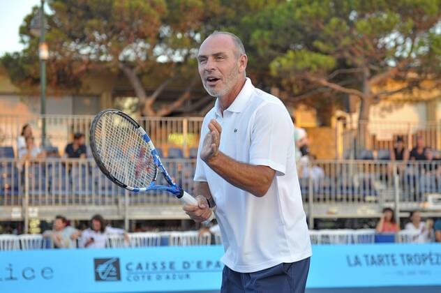 Alain Boghossian CELEBRITES : Classic Tennis Tour 2018 - Saint Tropez - 19 07 2018 NorbertScanella Panoramic 