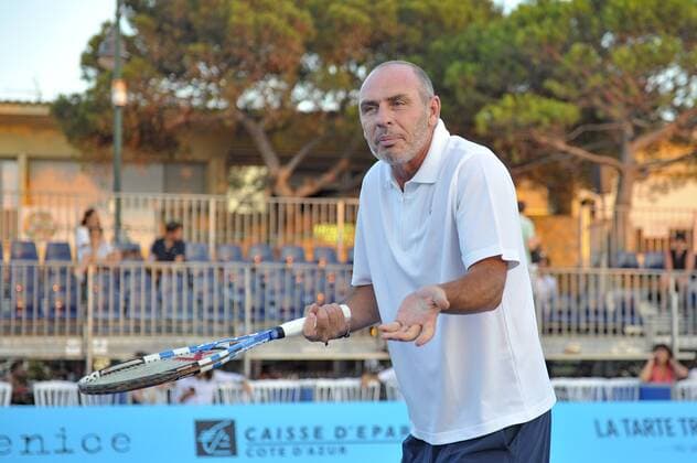 Alain Boghossian CELEBRITES : Classic Tennis Tour 2018 - Saint Tropez - 19 07 2018 NorbertScanella Panoramic 
