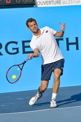 Paul Henri Mathieu CELEBRITES : Classic Tennis Tour 2018 - Saint Tropez - 19 07 2018 NorbertScanella Panoramic 
