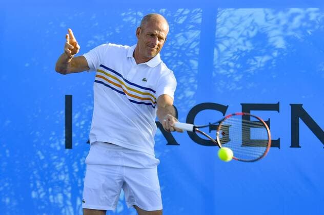 Guy Forget CELEBRITES : Classic Tennis Tour 2018 - Saint Tropez - 19 07 2018 NorbertScanella Panoramic 