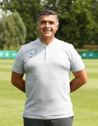 Assistant coach Eddy Sözer Sport Football Soccer DFL first 1 Bundesliga Mens Season 2018 2019 20 07 2018 VfL Wolfsburg Team portrait Portrait date Squad Portrait Presentation Presentation Press event