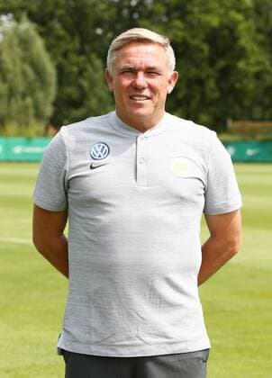 Assistant coach Olaf Janßen Sport Football Soccer DFL first 1 Bundesliga Mens Season 2018 2019 20 07 2018 VfL Wolfsburg Team portrait Portrait date Squad Portrait Presentation Presentation Press event