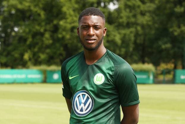 Riechedly Bazoer Sport Football Soccer DFL first 1 Bundesliga Mens Season 2018 2019 20 07 2018 VfL Wolfsburg Team portrait Portrait date Squad Portrait Presentation Presentation Press event