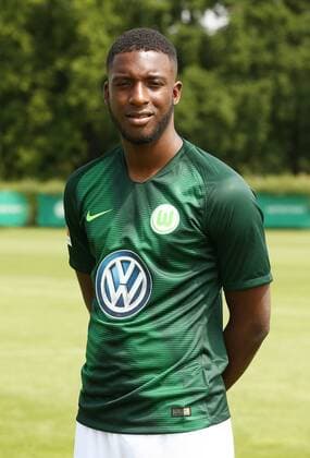 Riechedly Bazoer Sport Football Soccer DFL first 1 Bundesliga Mens Season 2018 2019 20 07 2018 VfL Wolfsburg Team portrait Portrait date Squad Portrait Presentation Presentation Press event