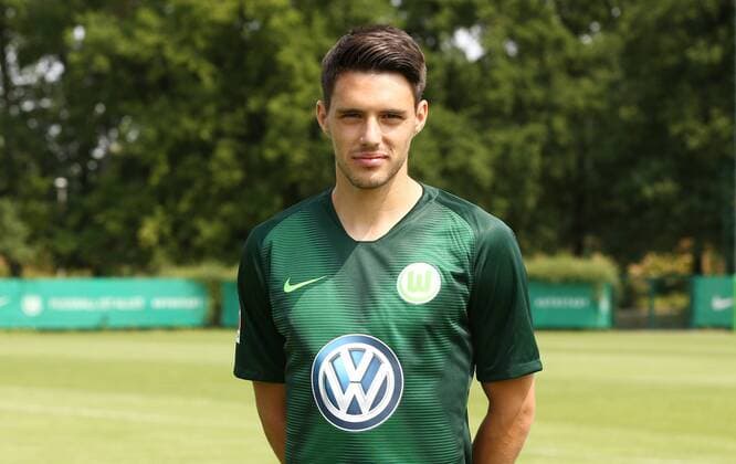 Josip Brekalo Sport Football Soccer DFL first 1 Bundesliga Men Season 2018 2019 20 07 2018 VfL Wolfsburg Team portrait Portrait date Squad Portrait Presentation Presentation Press event