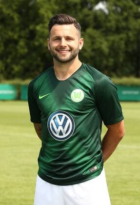 Renato Steffen Sport Football Soccer DFL first 1 Bundesliga Men Season 2018 2019 20 07 2018 VfL Wolfsburg Team portrait Portrait date Squad Portrait Presentation Presentation Press event