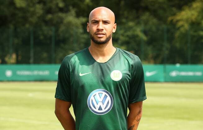 John Anthony Brooks Sport Football Soccer DFL First 1 Bundesliga Men Season 2018 2019 20 07 2018 VfL Wolfsburg Team portrait Portrait date Squad Portrait Presentation Presentation Press event