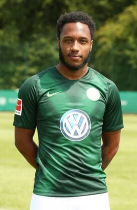 Kaylen Hinds Sport Football Soccer DFL first 1 Bundesliga Mens Season 2018 2019 20 07 2018 VfL Wolfsburg Team portrait Portrait date Squad Portrait Presentation Presentation Press event