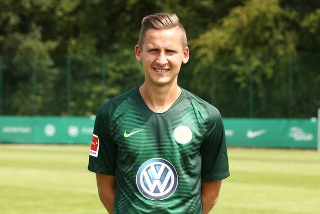 Paul Seguin Sport Football Soccer DFL first 1 Bundesliga Mens Season 2018 2019 20 07 2018 VfL Wolfsburg Team photo Portrait date Squad Portrait Presentation Presentation Press event