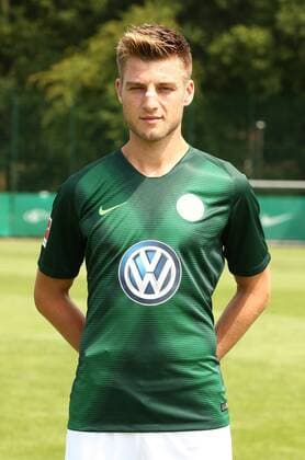 Robin Knoche Sport Football Soccer DFL first 1 Bundesliga Mens Season 2018 2019 20 07 2018 VfL Wolfsburg Team photo Portrait date Squad Portrait Presentation Presentation Press event