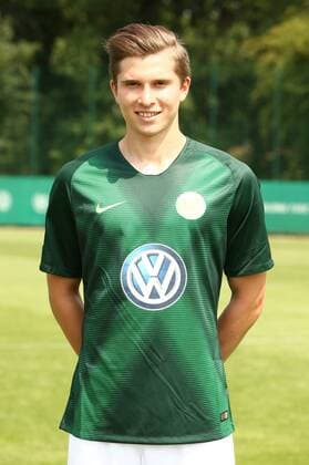 Elvis Rexhbecaj Sport Football Soccer DFL first 1 Bundesliga Men Season 2018 2019 20 07 2018 VfL Wolfsburg Team portrait Portrait date Squad Portrait Presentation Presentation Press event