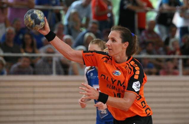 20 07 2018 Germany Ludwigsburg Handball Bundesliga Women Season 2018 2019 Test match SG BBM Bietigheim vs Neckarsulmer Sportunion Karolina Kudlacz Gloc BBM