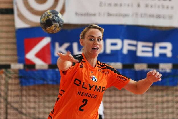 20 07 2018 Germany Ludwigsburg Handball Bundesliga Women Season 2018 2019 Test match SG BBM Bietigheim vs Neckarsulmer Sportunion Maura Visser BBM