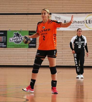20 07 2018 Germany Ludwigsburg Handball Bundesliga Women Season 2018 2019 Test match SG BBM Bietigheim vs Neckarsulmer Sportunion Maura Visser BBM