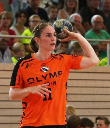 20 07 2018 Germany Ludwigsburg Handball Bundesliga Women Season 2018 2019 Test match SG BBM Bietigheim vs Neckarsulmer Sportunion Laura van der Heijden BBM