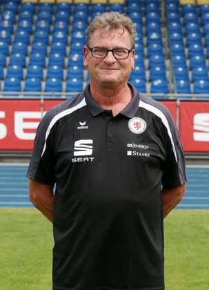 Kit attendant and bus driver Christian Skolik Eintracht Braunschweig
