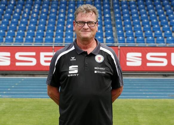 Kit attendant and bus driver Christian Skolik Eintracht Braunschweig