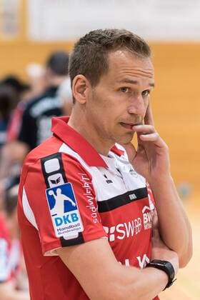 Ralf Bader SG BBM Bietigheim Head Coach FRISCH AUF Goeppingen vs SG BBM Bietigheim Reichstadt Cup 2018 Handballl DKB Men 1 Bundesliga Season 18 19 GER 20 07 2018 FRESH ON Goeppingen vs SG BBM Bietigheim Reichstadt Cup 2018 Handballl DKB Men 1 Bundesliga Season 18 19 GER 20 07 2018 Leinfelden Echterdingen Copyright: xEIBNER WolfgangxFrankx EP_WFK