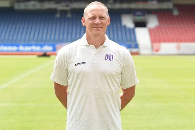 Football 3 League Portrait Date 2018 2019 VfL Osnabrück on 10 07 2018 at the Bremen Bridge in Osnabrück Osteopath BjoÌrn Bjoern Ernst VfL Osnabrueck MT